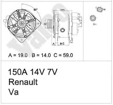Alternador del motor VALEO 437433 precio, desde 258,72 EUR