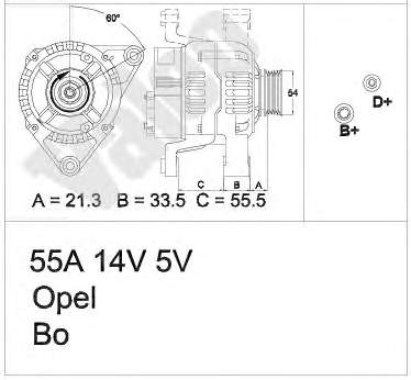 437466 VALEO alternador