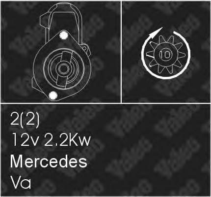 A0051513701 Mercedes motor de arranque