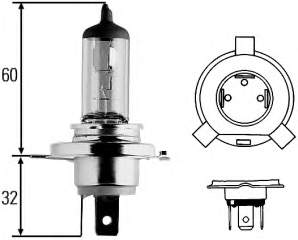 Comprar 8GJ002525131 HELLA Lámpara halógena