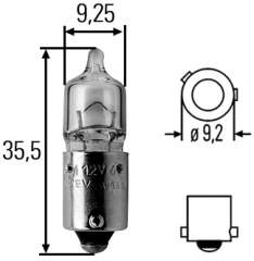 Bombilla 8GH007643121 HELLA