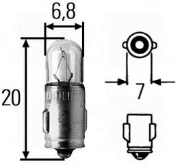 Comprar 8GP002066121 HELLA Bombilla de luz