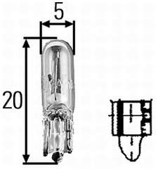 Lámpara del tablero de instrumentos 8GP002095121 HELLA