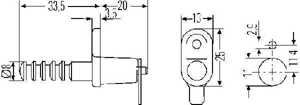 Comprar 67270 FAE Sensor, interruptor, contacto de puerta 