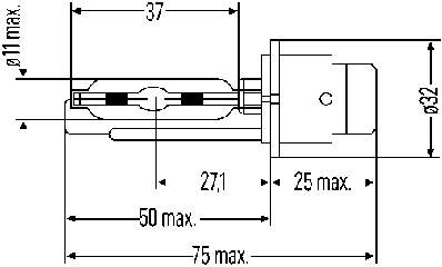 8GS007 949-101 HELLA bombilla de xenon