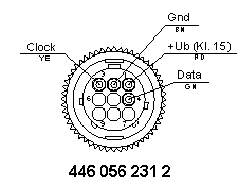 446 056 117 0 Wabco unidad de control, suspensión neumática