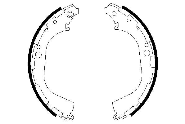 Zapatas de freno 0986487464 Bosch