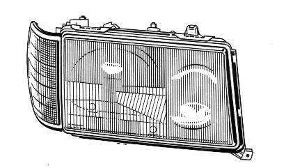 Faro izquierdo LPF012 Magneti Marelli