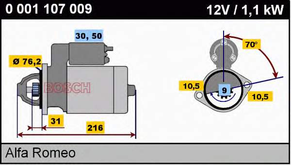 0001107009 Bosch