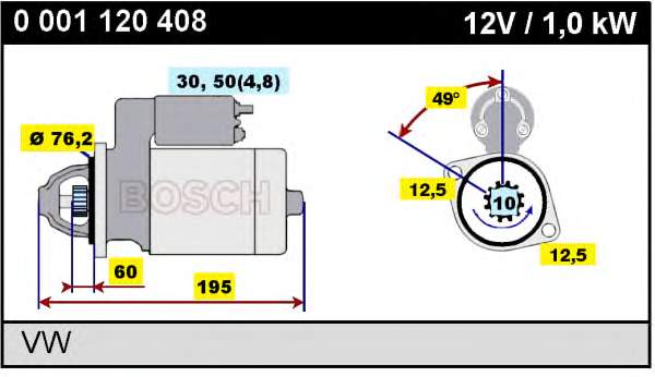Comprar D6GS13 MSG Rebuilding Motores de arranque