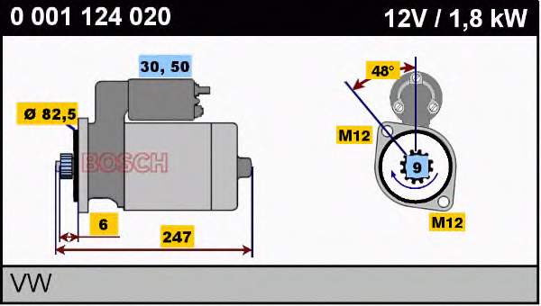Comprar 0001124020 Bosch Motores de arranque
