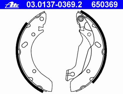 Comprar Zapatas de freno traseras Matrix FC