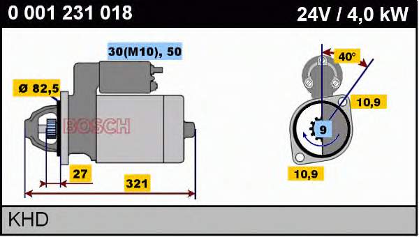 Motor de arranque S9099 As-pl