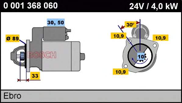 Motor de arranque S0570 As-pl