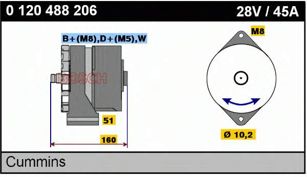 Alternador A0185 AS/Auto Storm