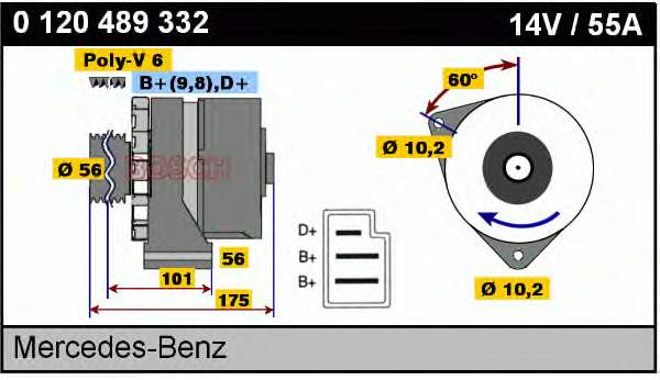 Comprar 0120489332 Bosch Dynamo