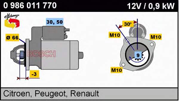 0986011770 Bosch