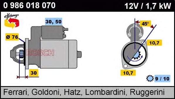 Comprar STX210203 Stardax Motores de arranque