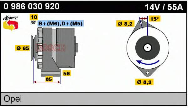 0986030920 Bosch