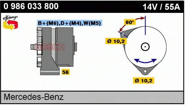 0986033800 Bosch