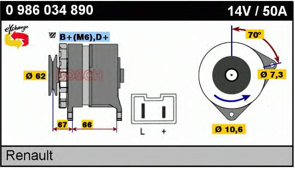 Generador PSH 575038050000