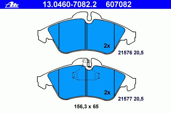 Pastillas de freno delanteras PF0321 Magneti Marelli