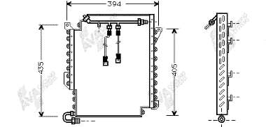 Condensador aire acondicionado 300134 ACR