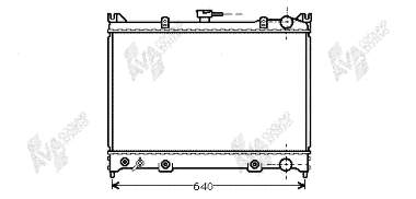 ADN19813 Blue Print radiador refrigeración del motor