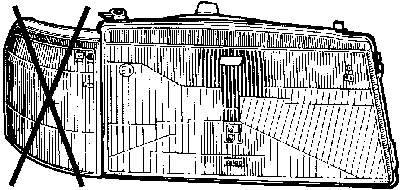 Faro derecho para Fiat Uno (146A)