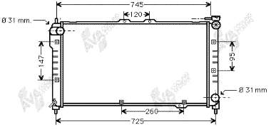 Água radiador Mazda 232382 precio, desde 85,37 EUR