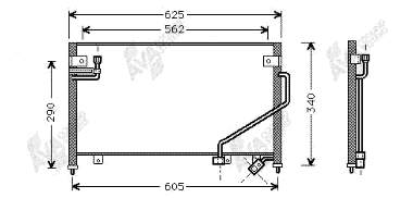 27005120 VAN Wezel condensador aire acondicionado