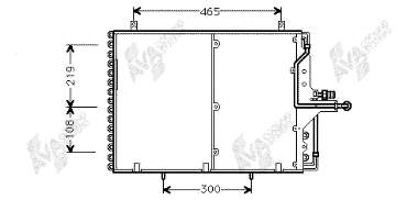 30005169 VAN Wezel condensador aire acondicionado