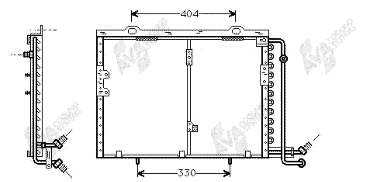 30005207 VAN Wezel condensador aire acondicionado