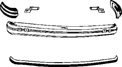 Paragolpes trasero, parte izquierda para Mercedes E (T123)
