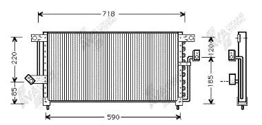 32005098 VAN Wezel condensador aire acondicionado