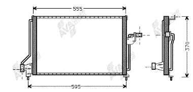 37005209 VAN Wezel condensador aire acondicionado