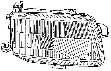 3734941 VAN Wezel faro izquierdo