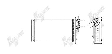 Comprar 40006100 VAN Wezel Radiador calefacción