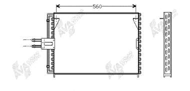 43005189 VAN Wezel condensador aire acondicionado