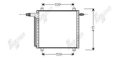 43005200 VAN Wezel condensador aire acondicionado