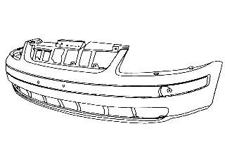 5836574 VAN Wezel parachoques delantero