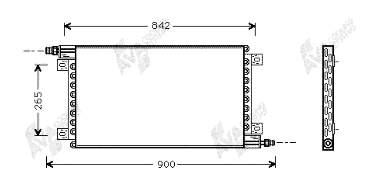 Condensador aire acondicionado 300623 ACR