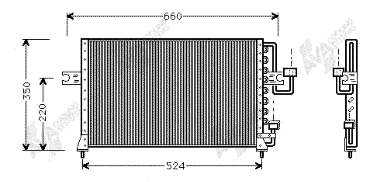 82005045 VAN Wezel condensador aire acondicionado