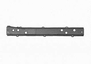 Soporte de radiador inferior (panel de montaje para foco) 4036681 VAN Wezel