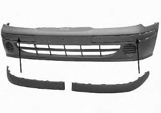 4325572 VAN Wezel Paragolpes delantero