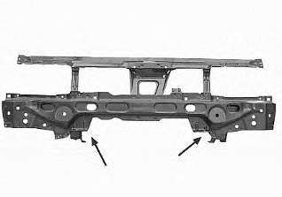 5826768 VAN Wezel soporte de radiador completo