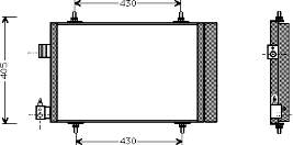 09005173 VAN Wezel condensador aire acondicionado