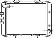 21410G5401 Nissan radiador refrigeración del motor