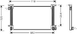 28005044 VAN Wezel condensador aire acondicionado