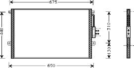 21005018 VAN Wezel condensador aire acondicionado